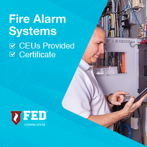 Fire Alarm Systems. CEUs Provided. Certificate Issued.