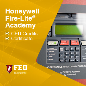 Honeywell Fire-Lite Academy. CEUs Provided. Certificate Issued.